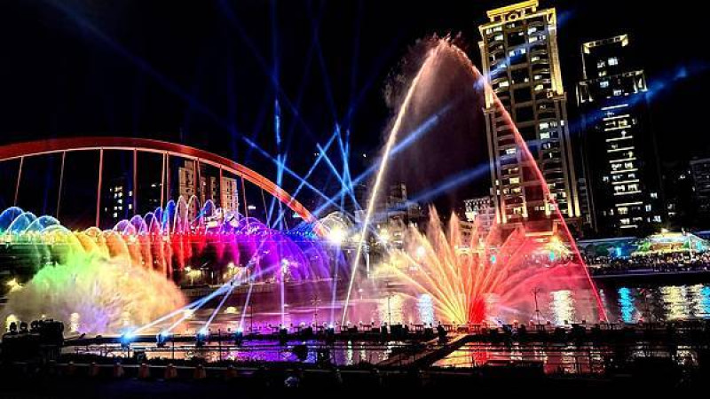 2025台北水舞嘉年華│首創雙水舞雙水幕│錫口碼頭彩虹橋│女神遊脡│夢幻遊艇之旅│台北最佳約會盛地