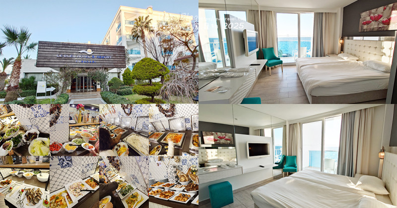 土耳其【土耳其蜜月旅遊】Le Bleu Hotel & Resort 庫薩達斯藍色酒店及度假村｜希臘式海濱度假體驗，一覺醒來擁抱愛琴海。土耳其住宿
