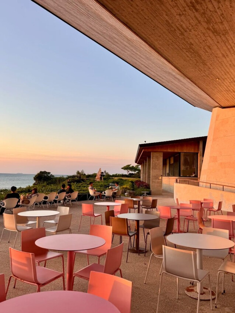 日本第一次來BANTA CAFE｜沖繩最美的日落海景咖啡廳（個人評選）