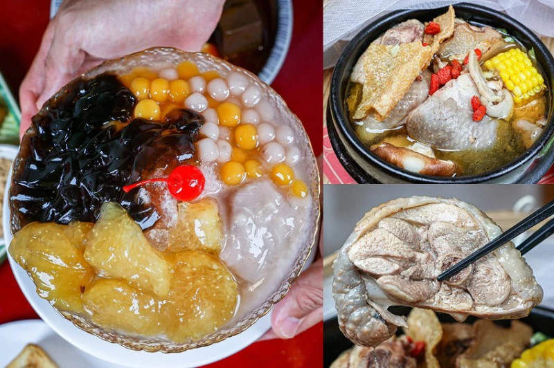 客滿也要吃！獨家限定蜜糖梗粽冰＋麵茶炸年糕，外國客情有獨鍾！經典麻油鍋也超讚，台中超人氣有春茶館！