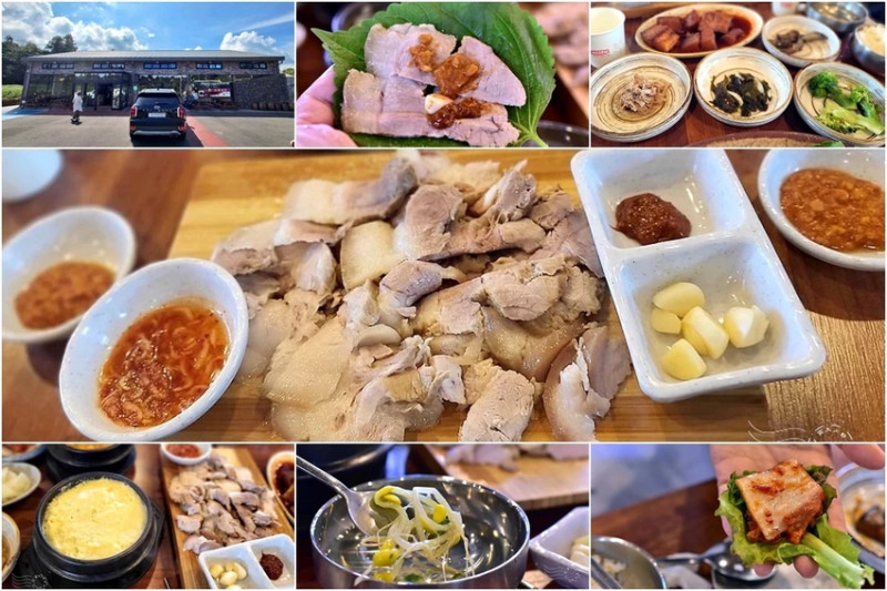 濟州島【전원일기田園日記】🐷黑豬肉傳統韓定食：菜板豚、小菜吃到飽、韓食儀式感大滿足