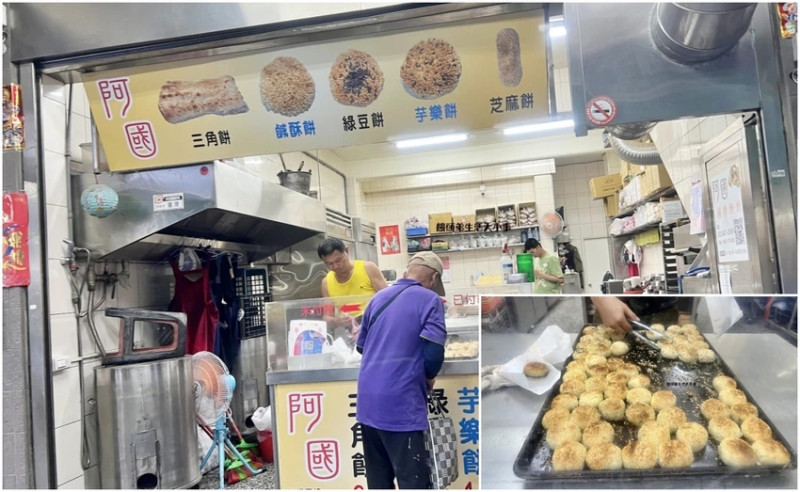 基隆巷弄銅板美食神級小吃！阿國碳烤燒餅$15元起，每日下午開賣大排長龍。