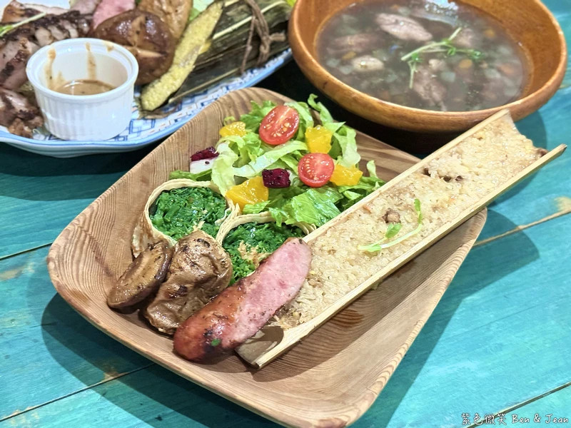 【喜浪鐵沐料理廚坊】宜蘭大學美食道地原住民風味餐，必吃傳承鹹豬肉、吉拿夫與打那刺蔥燉雞肉！