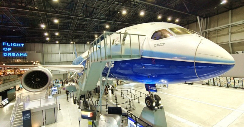 日本名古屋機場必去「Flight of Dreams」波音787展示 波音商店 兒童遊樂全攻略
