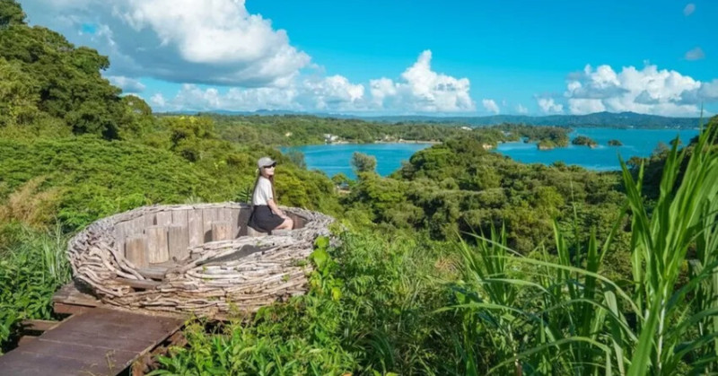 沖繩海景咖啡廳！CASA SOL玻璃屋咖啡廳無敵海景，必玩巨型盪鞦韆拍出IG美照。