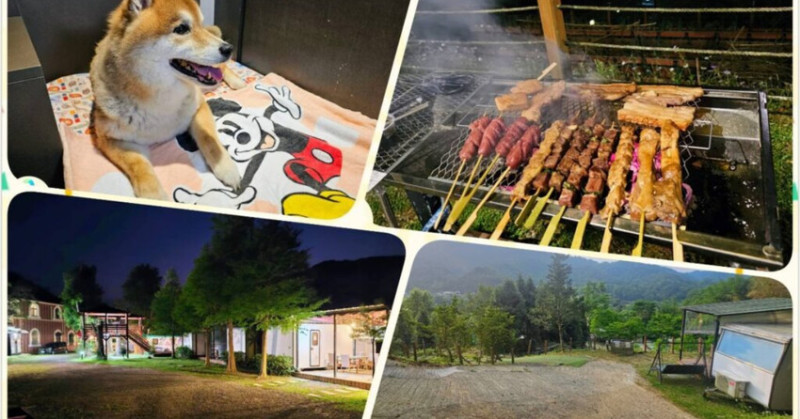 帶毛孩住呼啦莊園露營車，享受森林芬多精，寵物友善露營秘境