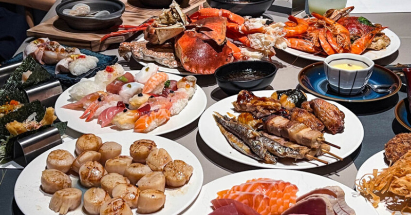 旭集和食集錦天母，最難訂Buffet全新食材體驗。