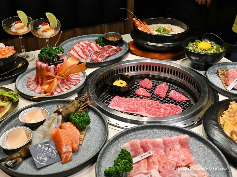 燒肉MEN｜埔里最強燒肉品牌進軍台中！高CP值，個人套餐499起就能享生菜自助吧無限放題 - 糖糖's 享食生活