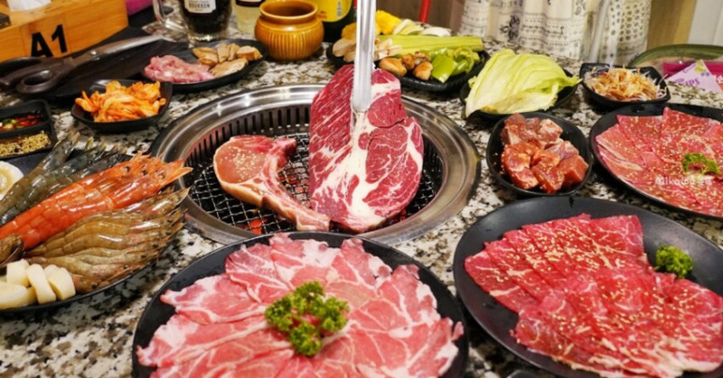 中壢燒肉吃到飽激推Oh ! Yaki！高CP值戰斧豬排 牛排學生也愛來。