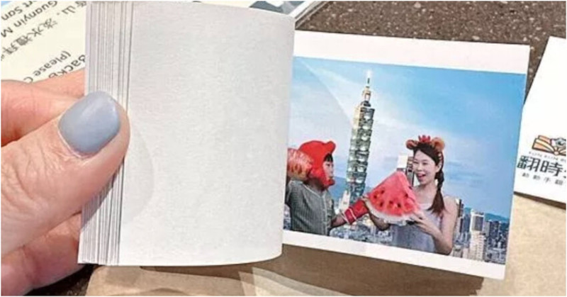 淡水老街來翻時光FunFunBook！8秒趣味手翻書，創造專屬動態回憶～