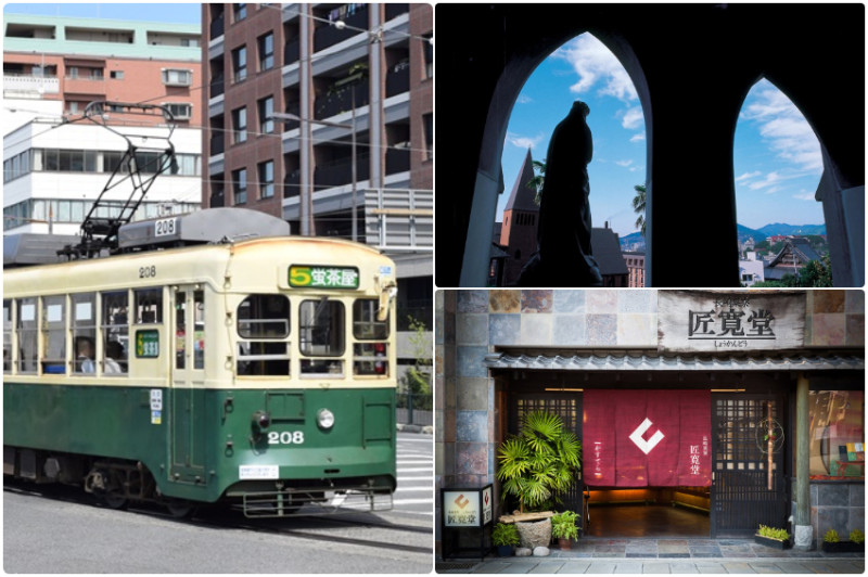 長崎自由行移動必搭！不論距離均銅板價的「路面電車」，帶你跑遍經典天主教堂、人氣長崎蛋糕店等熱門市區景點