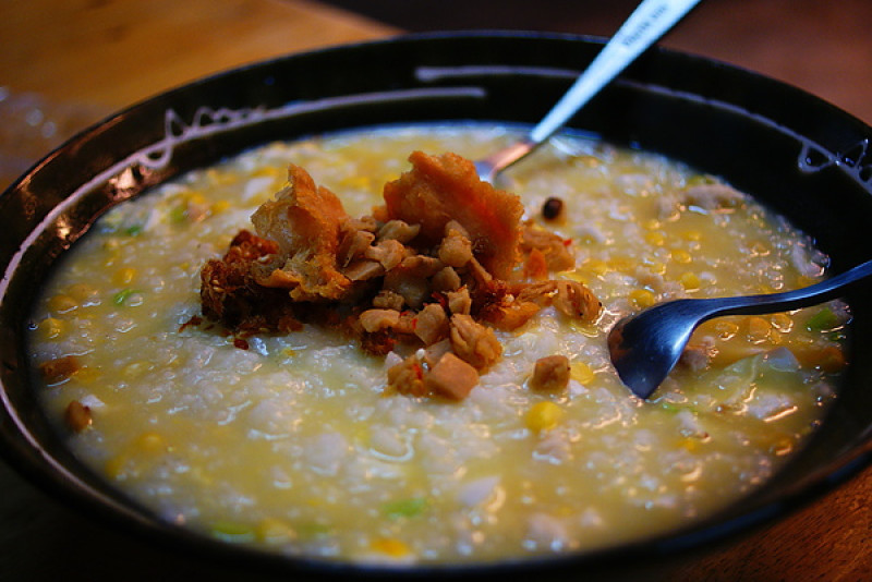 (食記) 斗六老客馥連鎖粥品        
      