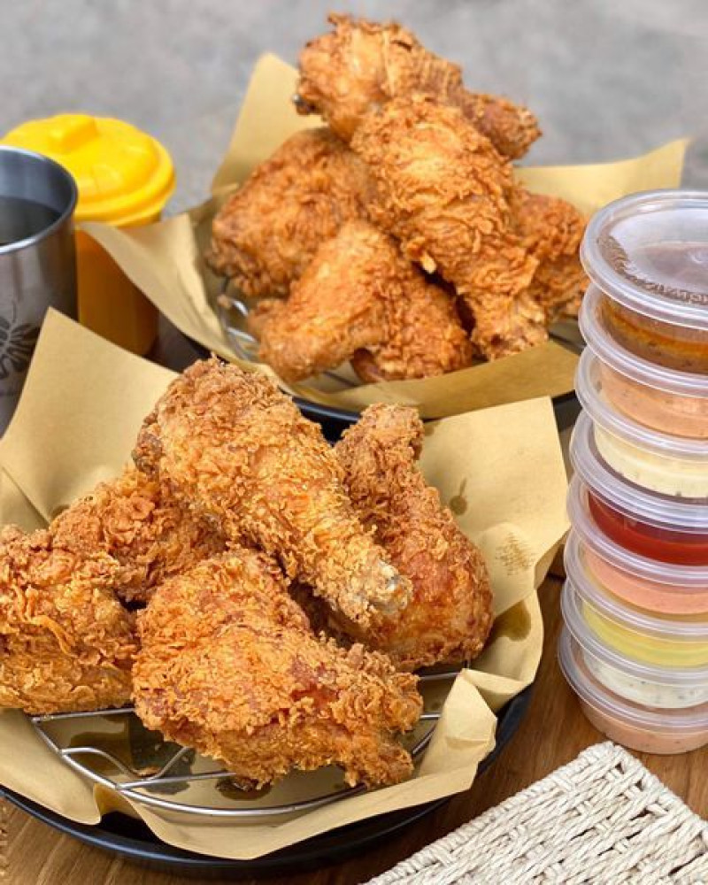 【美加炸雞】民權西路站特色八醬炸雞