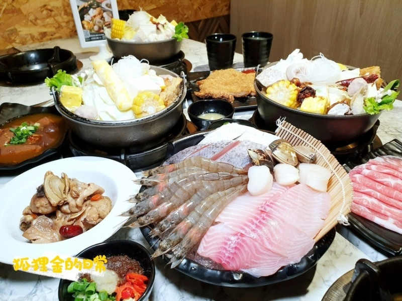 台中鍋物 │ 鑶盛鍋物 霧峰百元平價鍋物店 來店必點比臉大黃金炸豬排 還有冬天必吃爆炒麻油雞