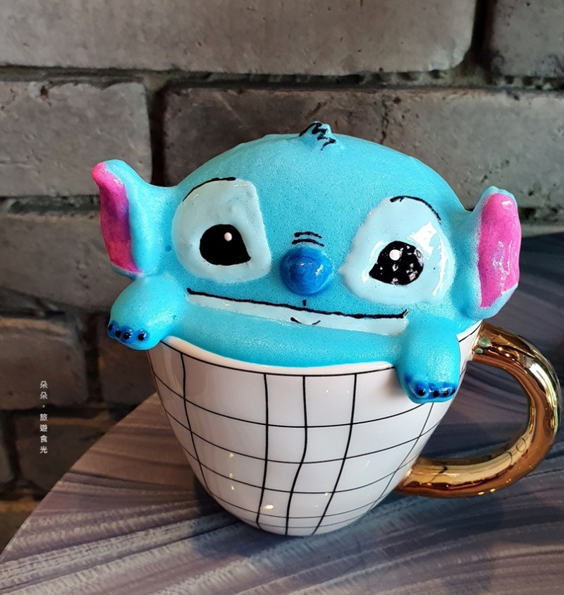 『美食@屏東潮州』萌到不行x超夢幻立體拉花-真水堂