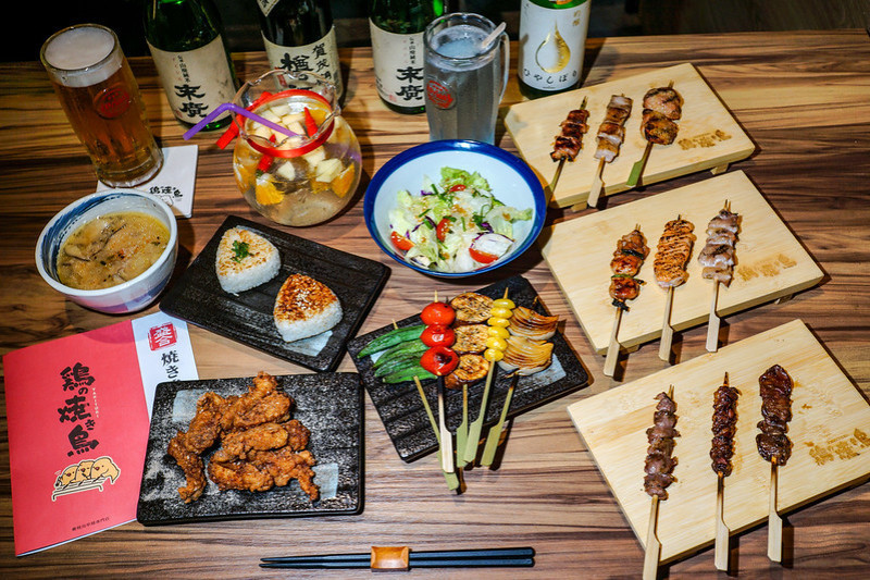 雞的燒鳥（鶏の焼き鳥-串燒專門店）│三重國小站美食│三重頂級串燒居酒屋，高CP，酒水好喝