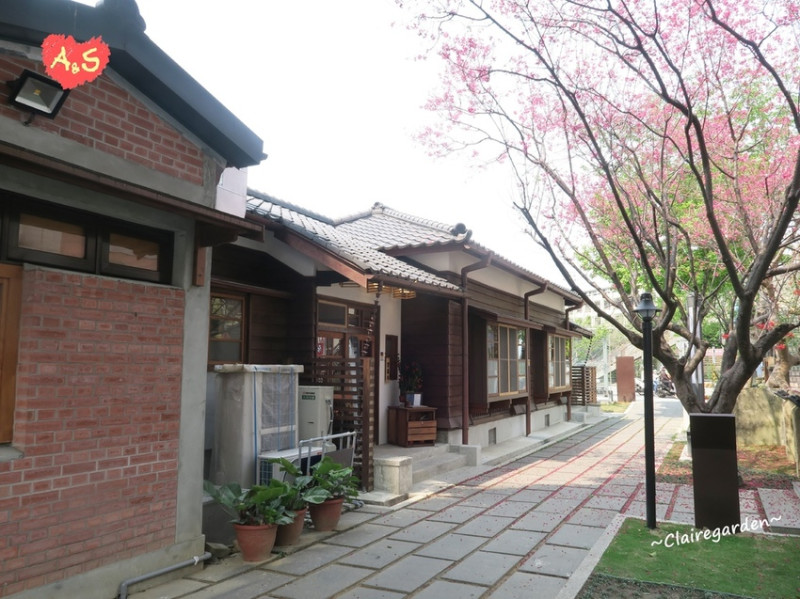 桃園 中壢 壢景町~一秒到日本，美麗櫻花及日式木造建築