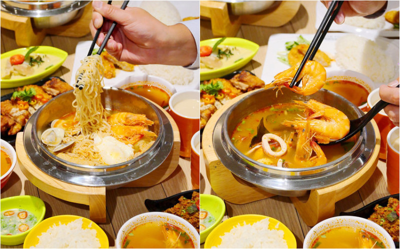 䳉泱宮泰式料理_台中新光三越：來自泰國料理名店 不用200元酸辣海鮮湯/MaMa海陸鍋道地夠味