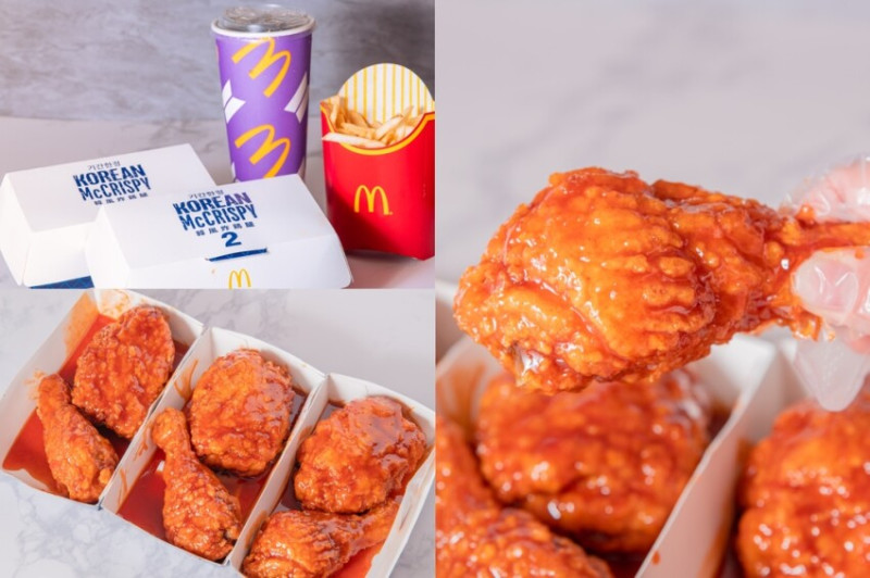 麥當勞期間限定美味，韓風炸雞腿，強勢回歸。新口味，蕎麥芝麻冰炫風，強勢登場。