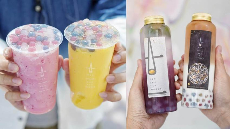 台南知名飲料店『十一茶屋』插旗台北信義區，療癒彩色珍珠，飲料好喝也好拍！ - 阿華田的美食日記