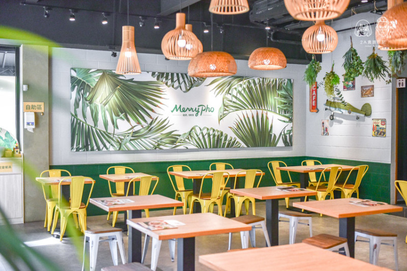 美利河竹北文田店：一碗河粉$85元起的平價美式越南料理餐廳，用餐不限時間適合聚餐，推薦必點米苔目及碎米飯！ – 2A食旅日記