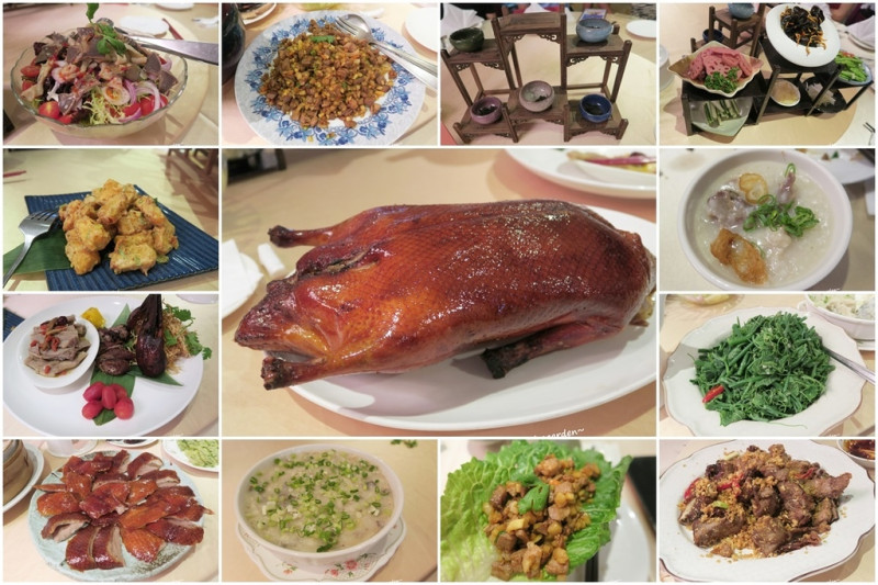 台北 捷運中山國小站 華泰飯店 九華樓~一鴨九吃，中菜南洋味碰撞，片鴨美麗色澤好又誘人