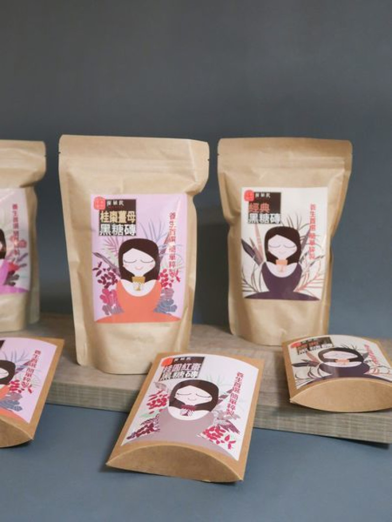 優植飲  健康養身補血黑糖磚 桂圓、紅棗、薑母