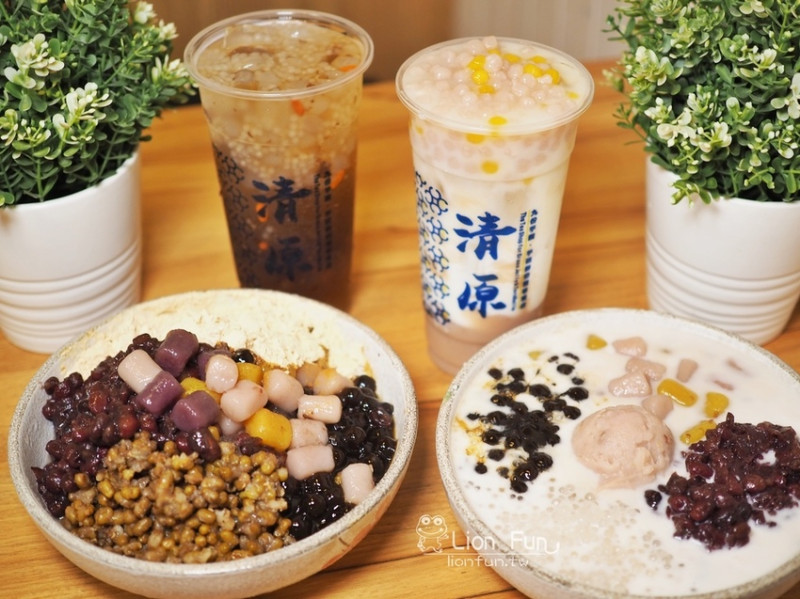 雲林虎尾甜品｜清原芋圓虎尾直營店。夏天養生飲品上市，波波芋頭仙草珍珠都很推薦！
