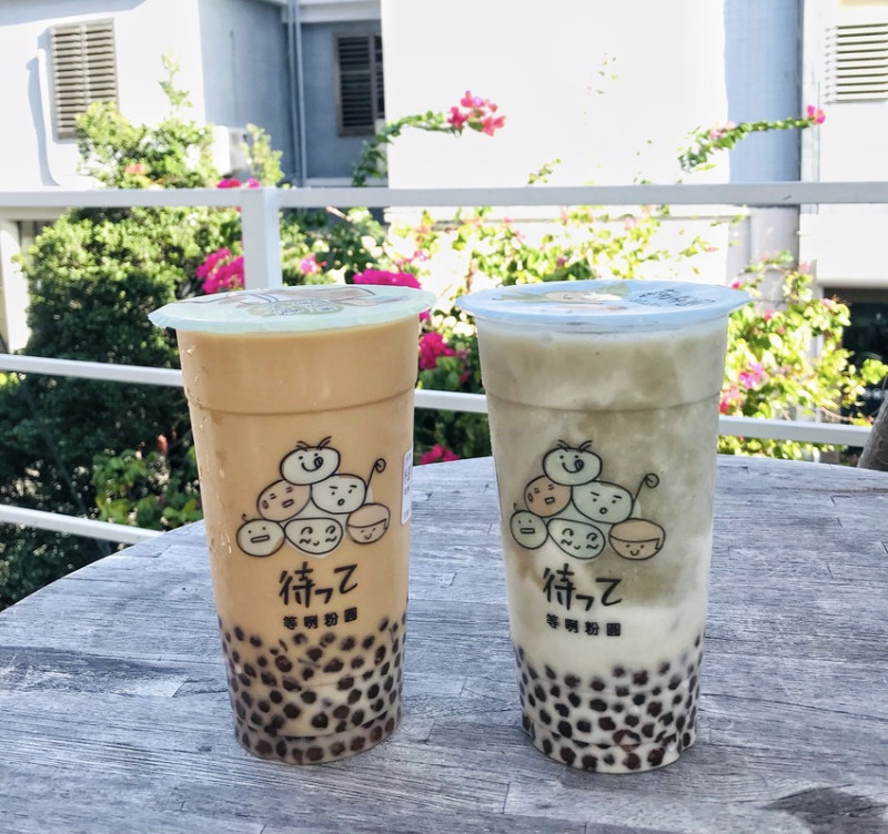 等咧粉圓｜恆春小鎮的白色貨櫃！可以美美喝涼涼的飲料店｜屏東恆春