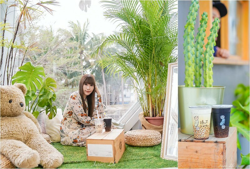 【屏東恆春│美食】等咧粉圓(恆春店)。恆春最新人氣打卡點，白色貨櫃屋手工粉圓飲料店，貨櫃內有網美拍照區喔