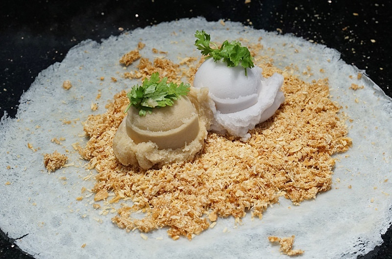 台灣街頭美食，連國宴都軋一角，OREO、抹茶、海鹽檸檬，顛覆你對花生捲冰淇淋的想像!!