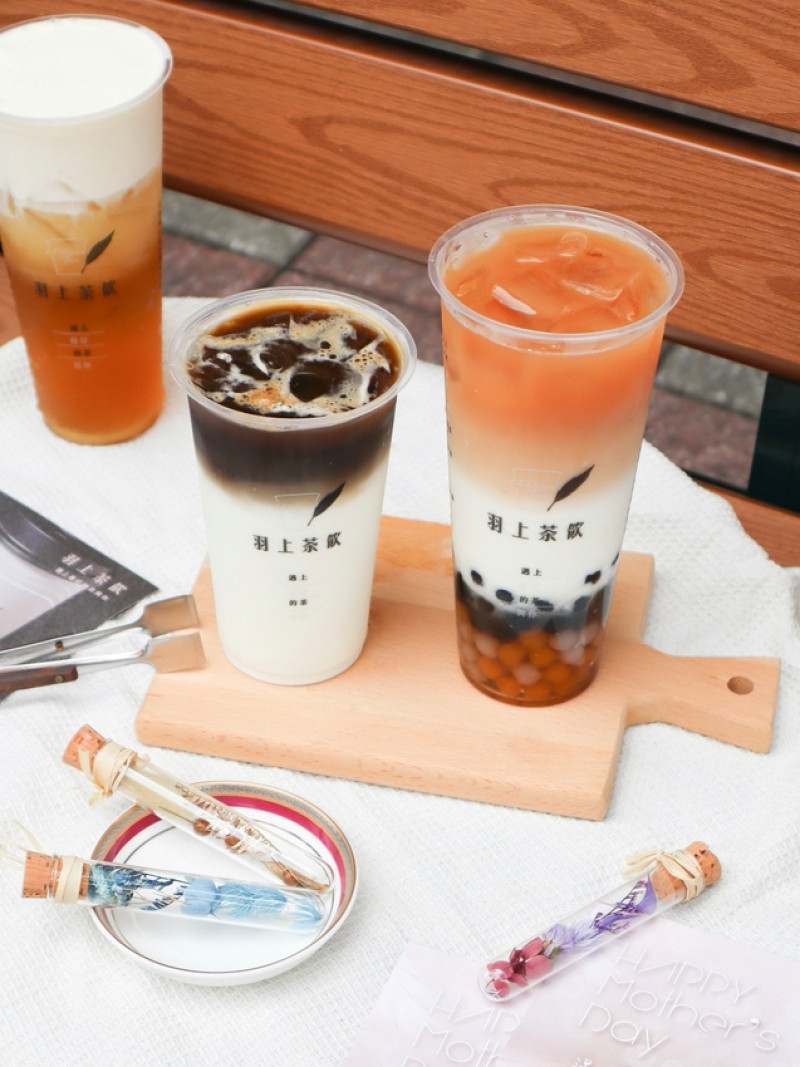 [ 台北美食 ]羽上茶飲-信義莊敬路的手搖飲料分享！快跟上母親節活動！