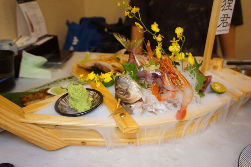 [中山區居酒屋] 狸君- 七條通日本主廚品質居酒屋/ 直送生魚片/ 傳統日式居酒屋料理/ 台北居酒屋推薦/ 中山區日本料理