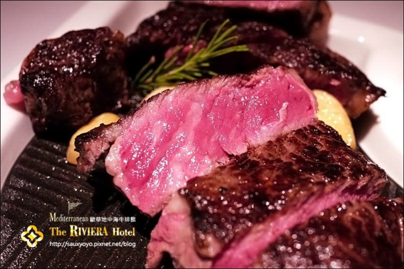 【台北】 歐華酒店 地中海牛排館 ~ 美國金牌級濕式熟成45天神戶肋眼牛排初體驗