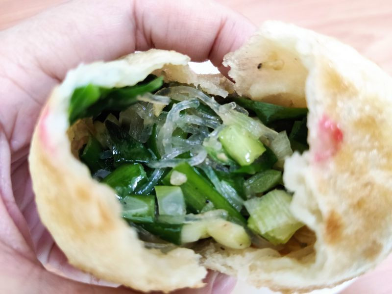 林阿嬤香酥水煎包-桃園八德/皮薄香酥要熱趁吃.當早餐下午點心都沒問題 - 潔絲蜜愛生活