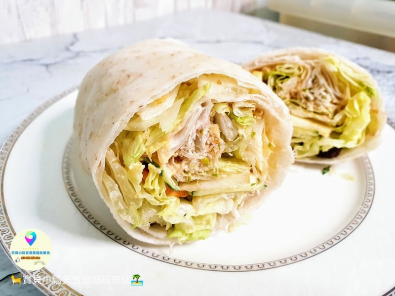 [食]台北 銅板美味 低熱量 高纖 料多味美 素食可 恩典養生活力生菜捲