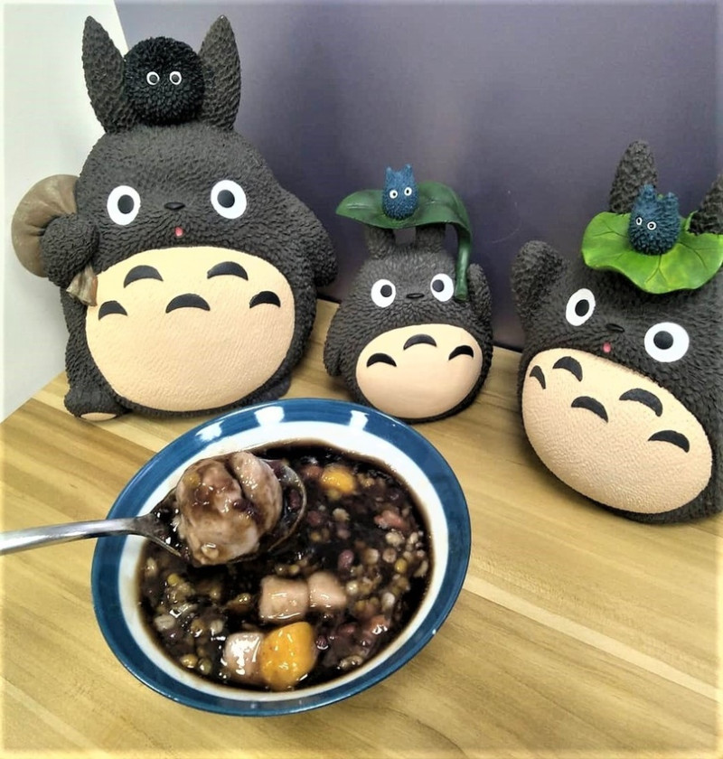 [分享]來雲林虎尾必吃的虎尾濃喵芋圓-原龍貓-冰品，經營超過三十年的知名老店#手工芋圓#燒仙草#古早味#每天新鮮現做#親切專業