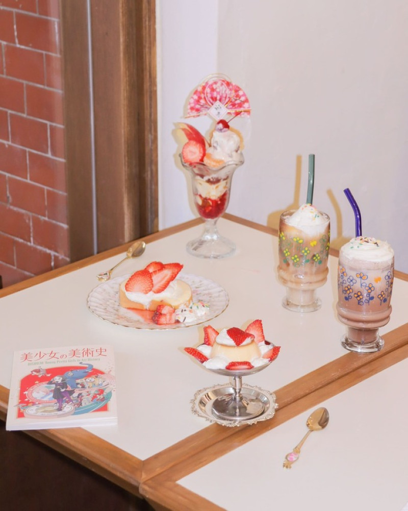 松山區喫茶咖啡廳 日式甜點吸睛又可愛