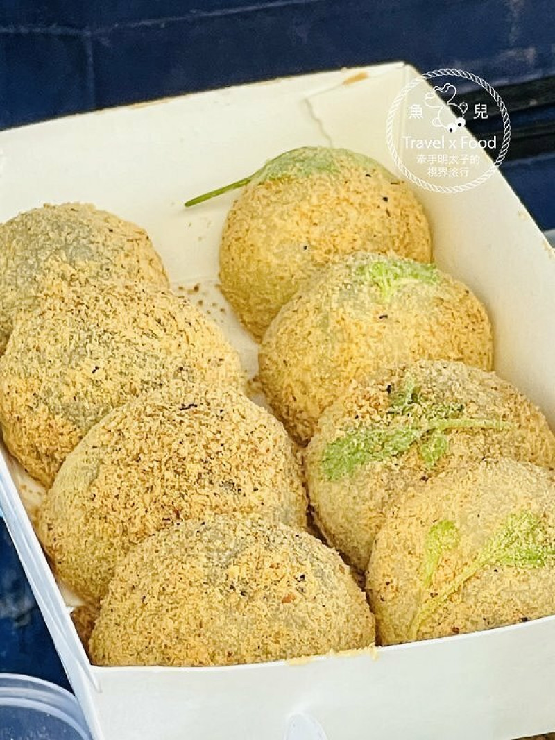 純糯米製作，減糖配方，市場裡的隱藏版點心～圓又飽滿的「歐膩ohni麻糬」 @ 魚兒 x 牽手明太子的「視」界旅行