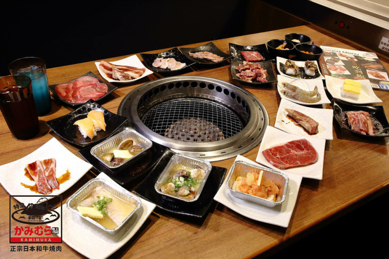 2025微風台北車站餐廳推薦！上村牧場燒肉吃到飽，「特急列車」新鮮直送到位，一個人也可以爽吃燒肉啦！