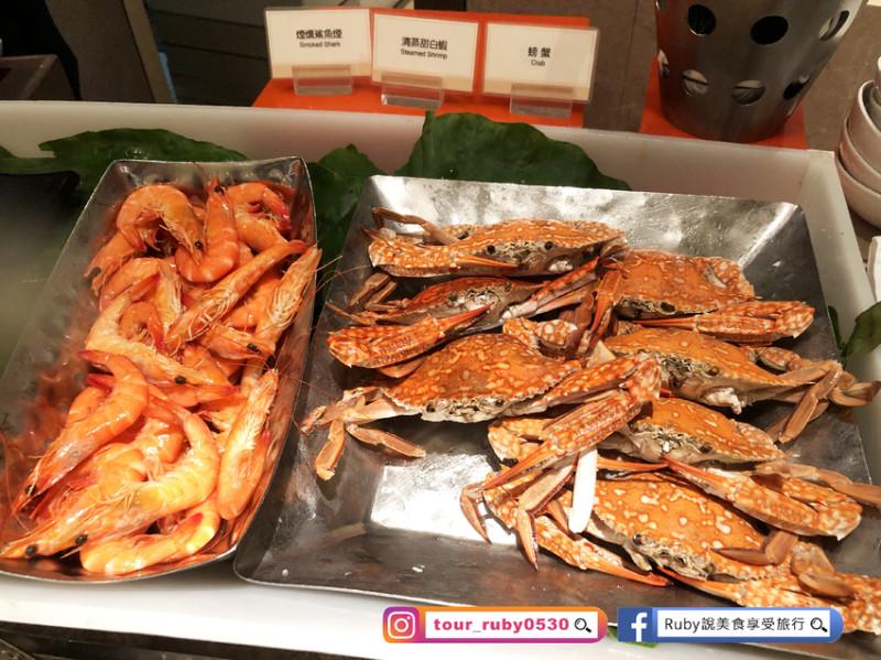 【台北吃到飽餐廳】台北老爺大酒店Le Café 吃到飽午餐自助餐廳，被甜點蛋糕耽誤的吃到飽-近捷運中山站｜Ruby說美食享受旅行(@tour_ruby530)