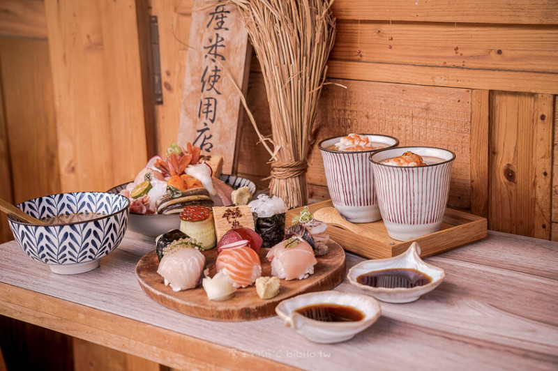 漁米島 海鮮丼飯專門店 Ｘ魔王 大同區美食 人氣毬壽司 可續湯續飯