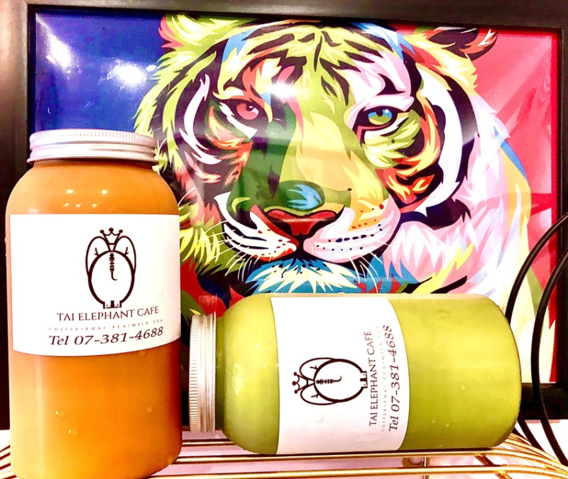 泰式手標奶茶/pad thai炒粿條