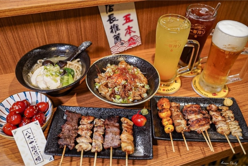 | 高雄美食 |獨特創新道地的日本居酒屋/下班宵夜喝一杯首選/八木十浬酒場