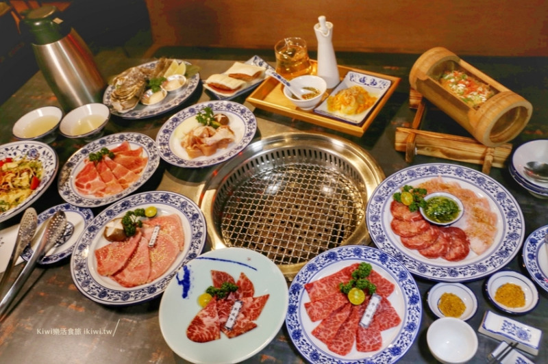 台中燒肉推薦墨妃家｜乾式熟成牛肉超威，多款和牛超好吃，驚奇不斷的套餐饗宴，夜店宮廷風一起嗨起來！ - Kiwi 樂活食旅