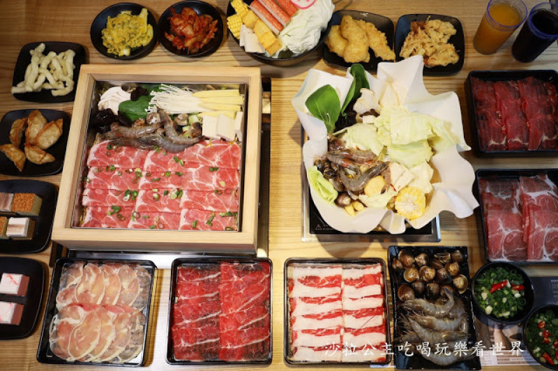 新店火鍋吃到飽【韓國『直火蒸』扁柏蒸食ｘ鐵火鍋】紙火鍋/碧潭廣場/捷運新店站