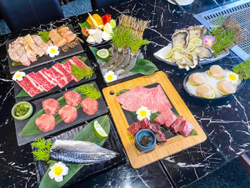 【台中沙鹿區】燒烤推薦︰糧薪客棧，菜單推薦、必吃料理A5和牛、生食級干貝；廣島生食級生蠔…私人招待所/無招牌/隱藏版燒肉店