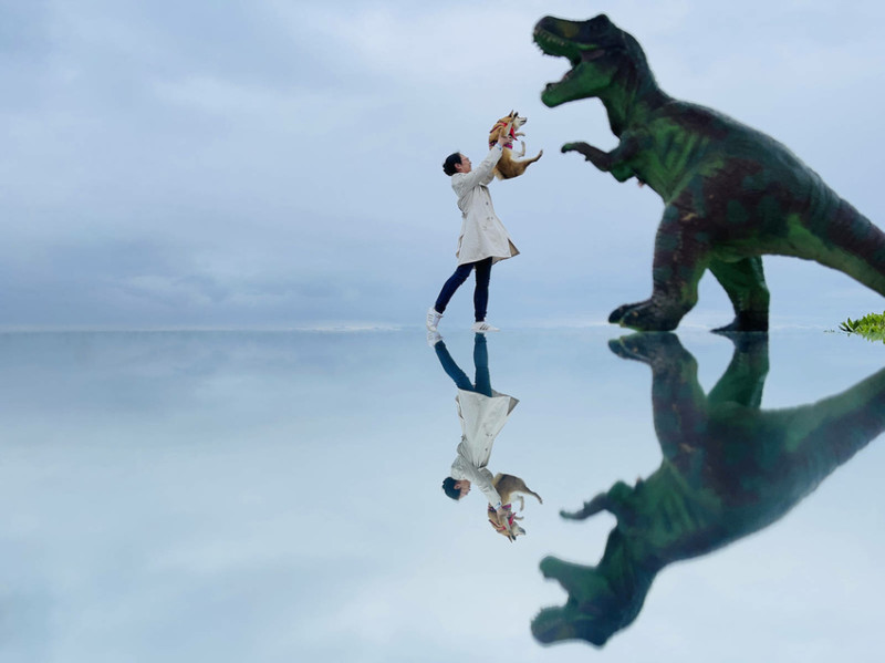 【遊。花蓮】花蓮逍遙遊天空之鏡沙灘車、電動車〜花蓮天空之鏡特色活動，此生必拍！如鏡面般的倒影美哭！