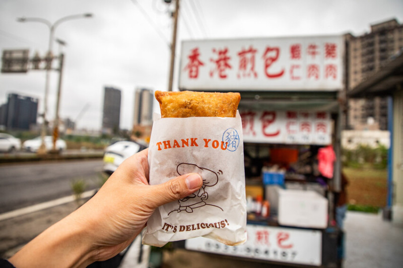 桃園市中壢區香港煎包｜獨一無二香酥煎包，僅此一家別無分號，重量級爆餡香港煎包