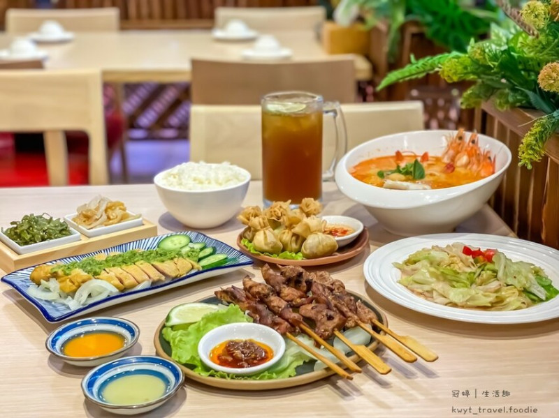 【山水婆南洋料理專賣PLUS】台中異國美食推薦，4星高評價道地南洋新加坡風味料理，老虎城美食清單│菜單